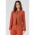 Blazer Curto PKS Alfaiataria Social Terracota-GG - Terracota