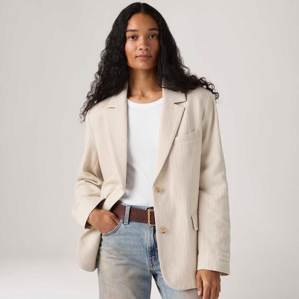 Blazer Levi's Relaxed Stella Off White Feminino