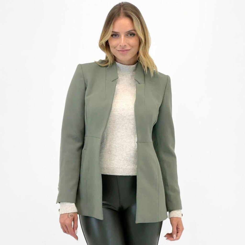 Blazer Malise Manga Longa em Malha Executive Feminino