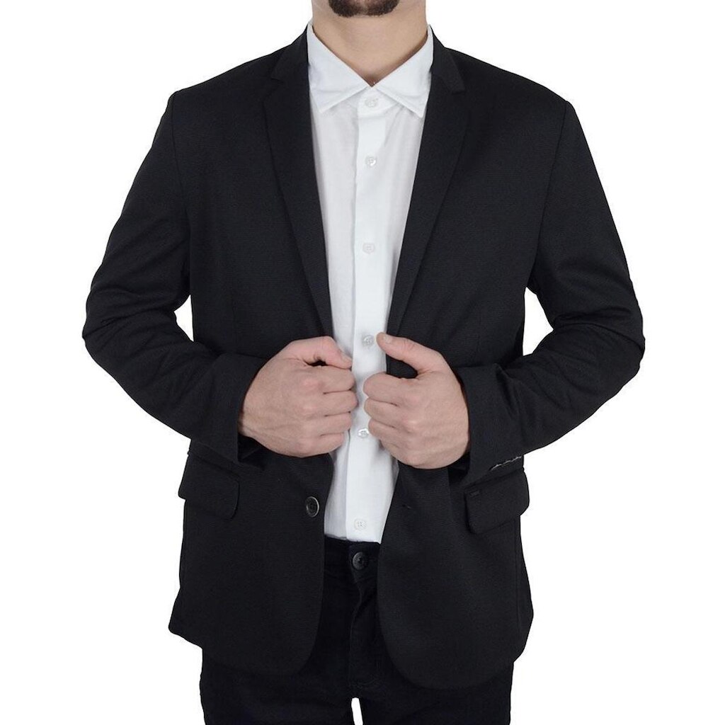 Blazer Masculino Docthos Slim Preto - 9363