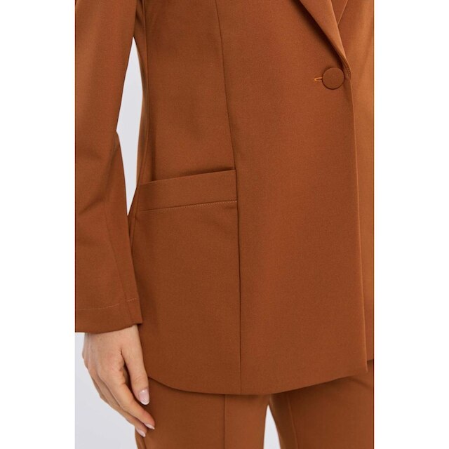 Blazer PKS Alfaiataria Ponto Roma Terracota