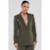 Blazer PKS Alfaiataria Ponto Roma Verde Militar - Verde