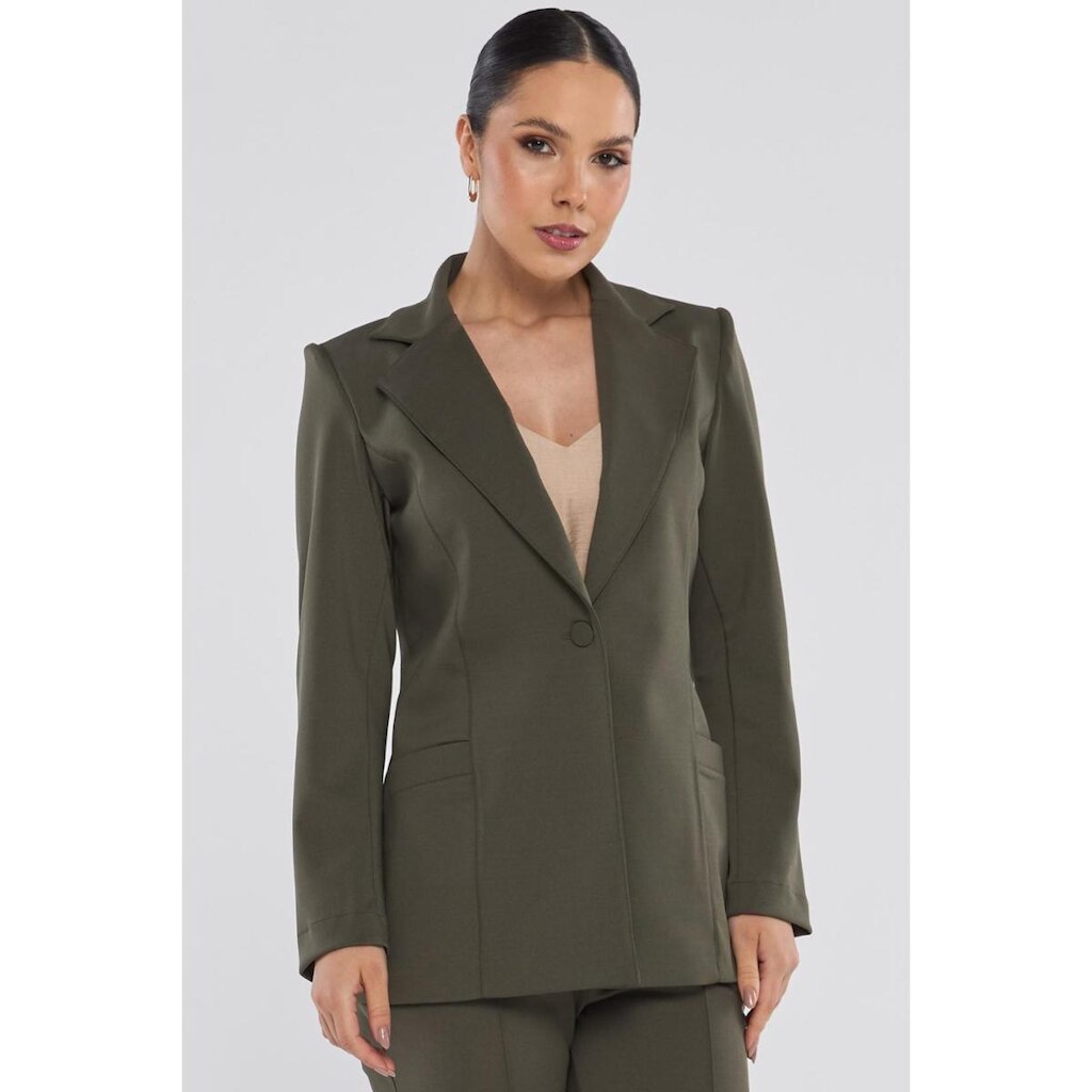 Blazer PKS Alfaiataria Ponto Roma Verde Militar