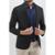 BLAZER SARJA COM FORRO SLIM MASCULINO OGOCHI REF:071518001 - Preto