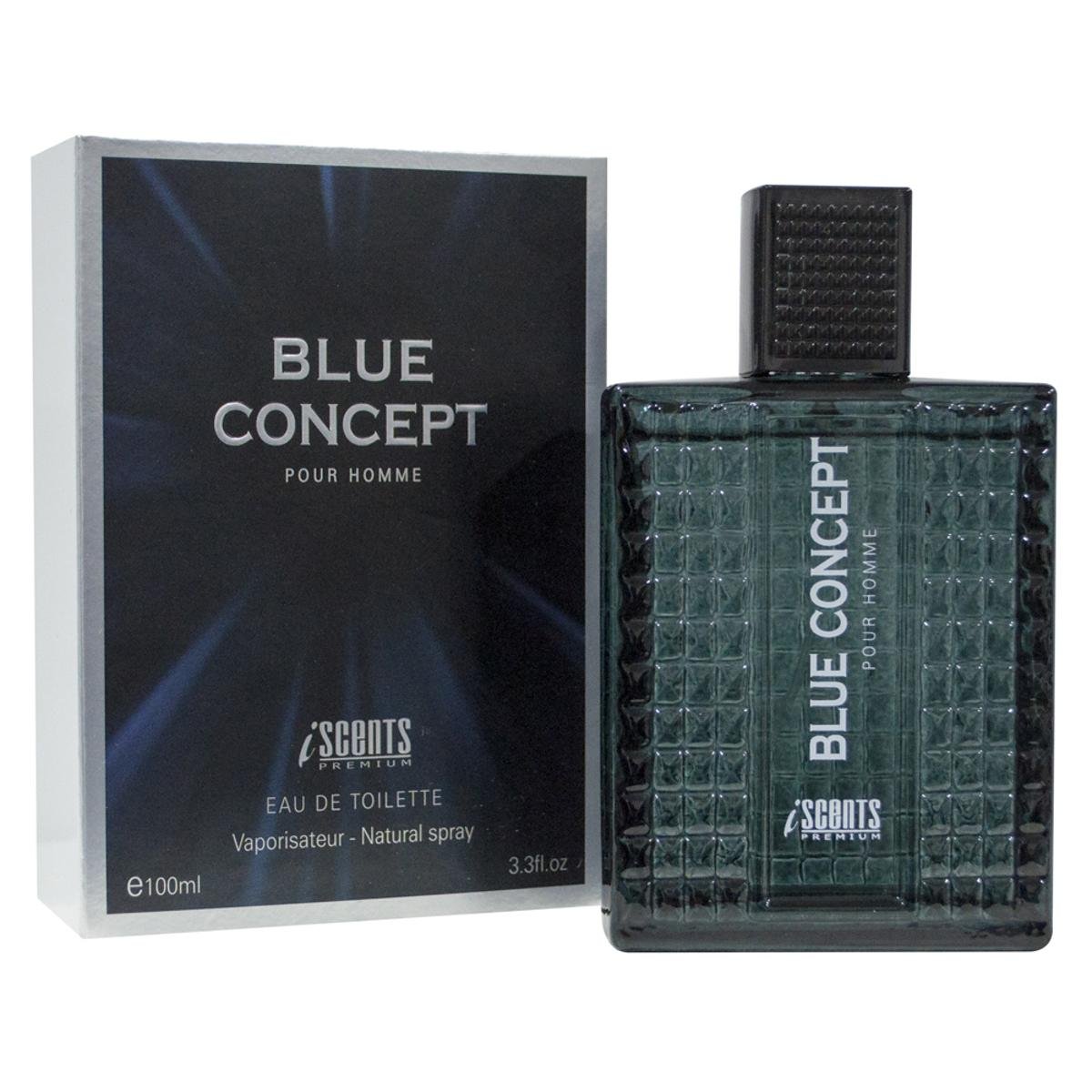 Blue Concept I-Scents Perfume Masculino Eau de Toilette 100ml Menor preço em Blue Concept I-Scents Perfume Masculino Eau de Toilette 100ml