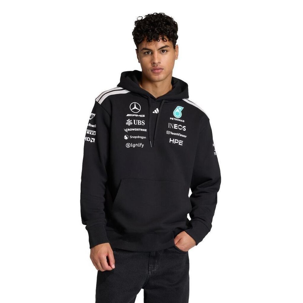 Blusa Adidas Capuz Mercedes - Amg Petronas F1 Team Driver Masculina