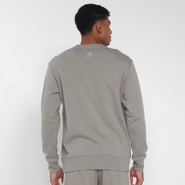 BLUSA ADIDAS LOGO SEM CAPUZ MASCULINA