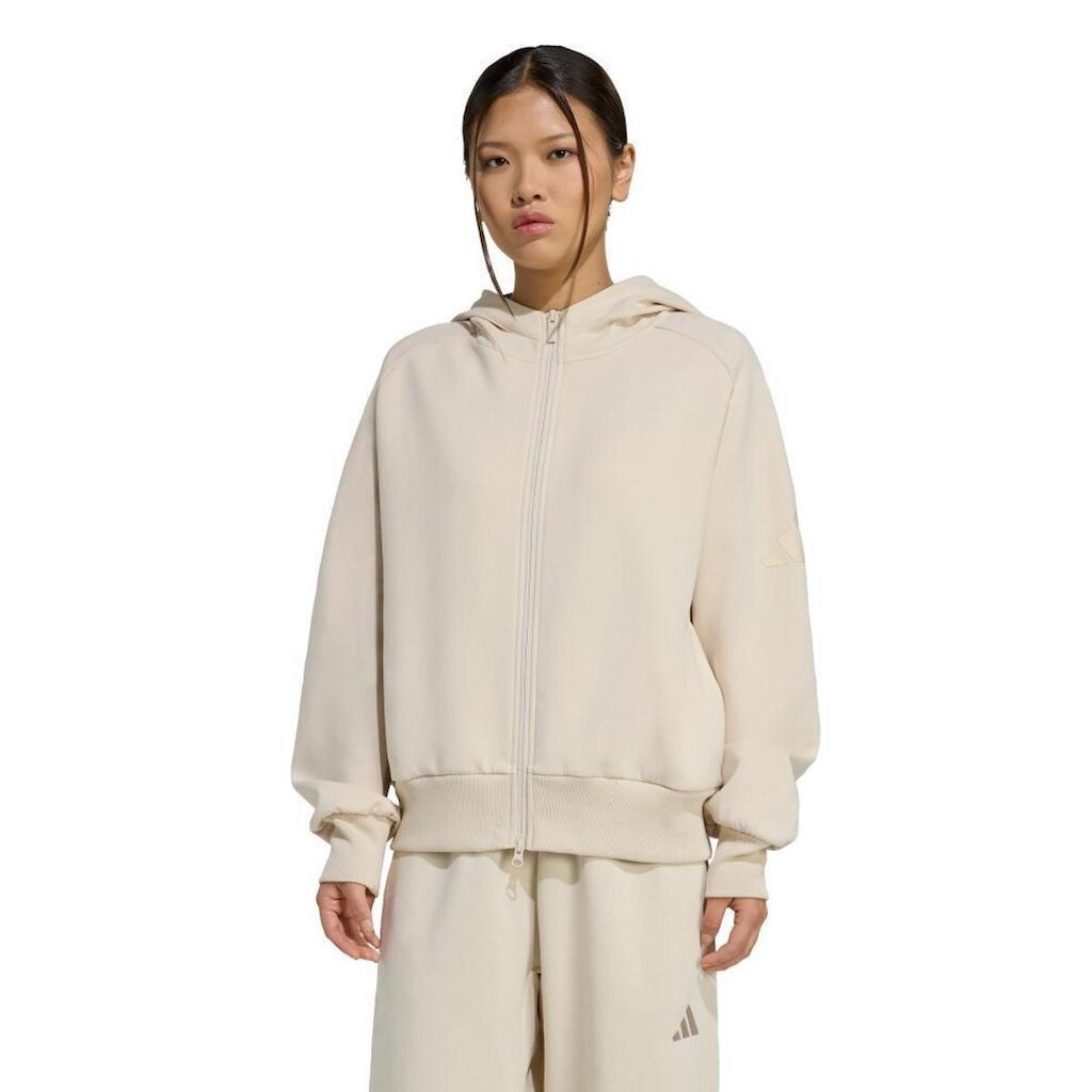 Blusa adidas  Soft Lux Fecho   Feminina