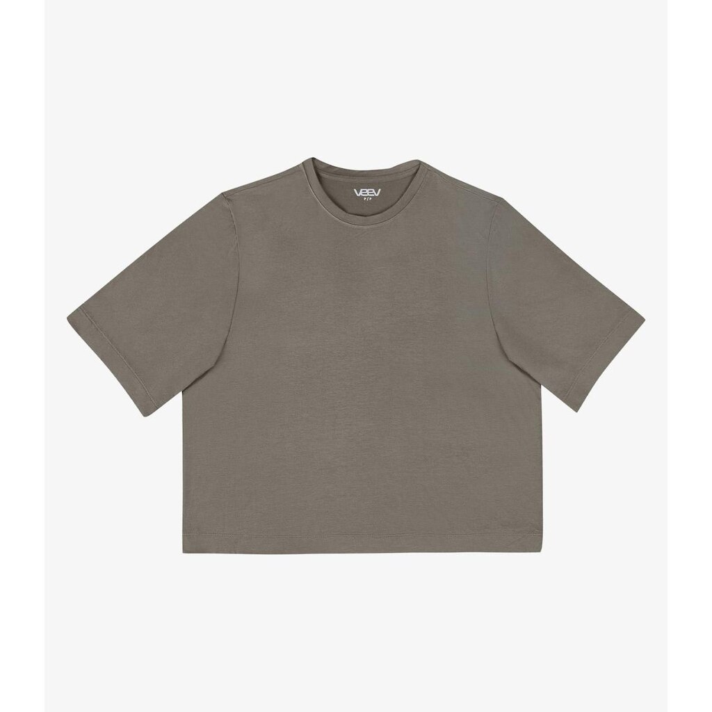 Blusa Adulto Feminino Em Modal Veev Marrom