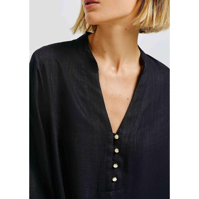 Blusa Básica Feminina Manga 7/8 Bufante - Caqui XG