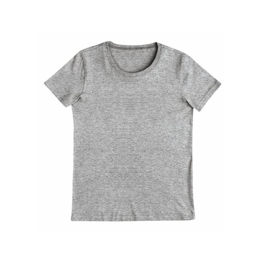 Blusa Básica Manga Curta Feminina