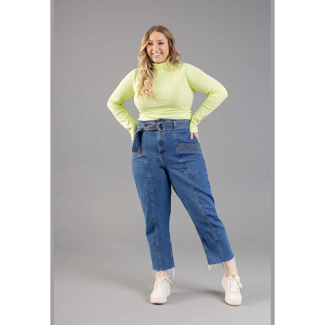 Blusa Básica Manga Longa Feminina Adulto Just Basic