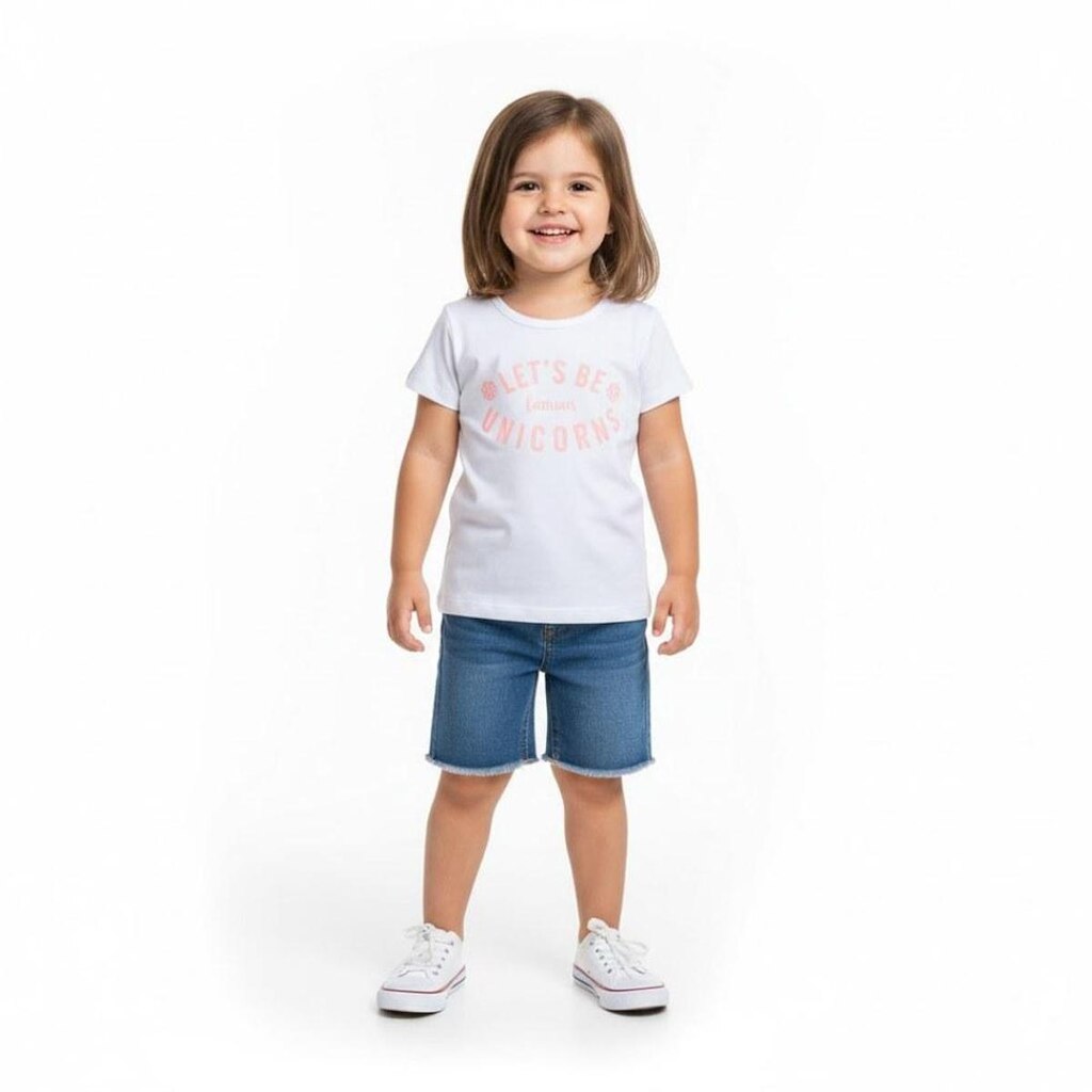 Blusa Bebê Menina Manga Curta Arrumadinhos Várias Estampas