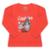 Blusa Bicho Bagunca Fashion Brilha No Escuro - Vermelho