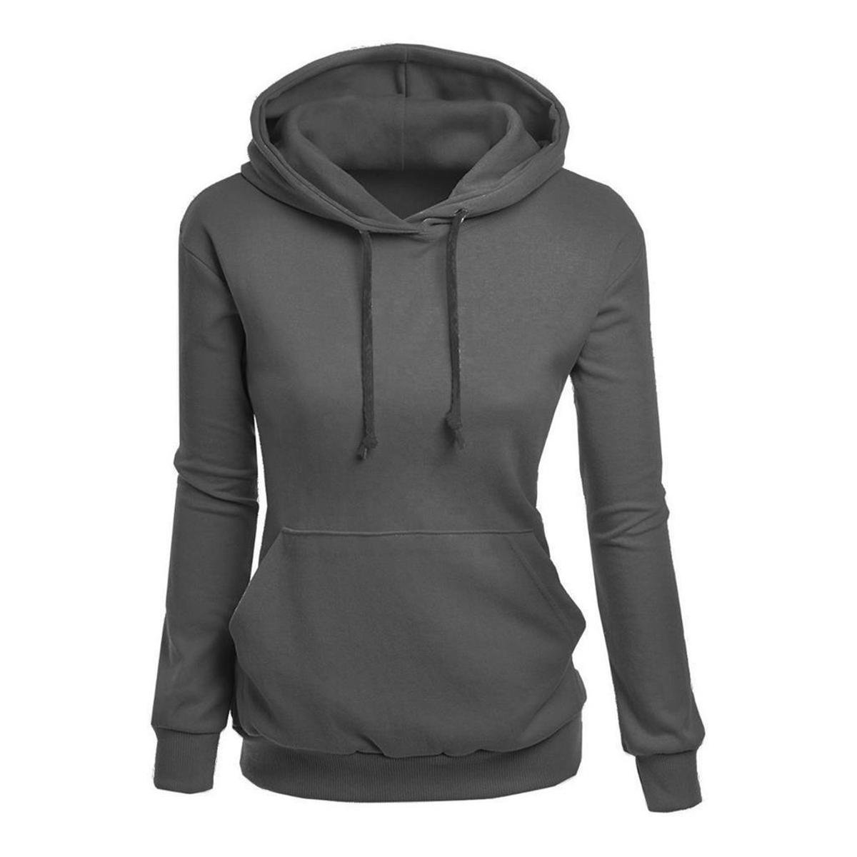 Blusa Blusão Jaqueta Moletom De Frio Feminino Canguru Menor preço em Blusa Blusão Jaqueta Moletom De Frio Feminino Canguru