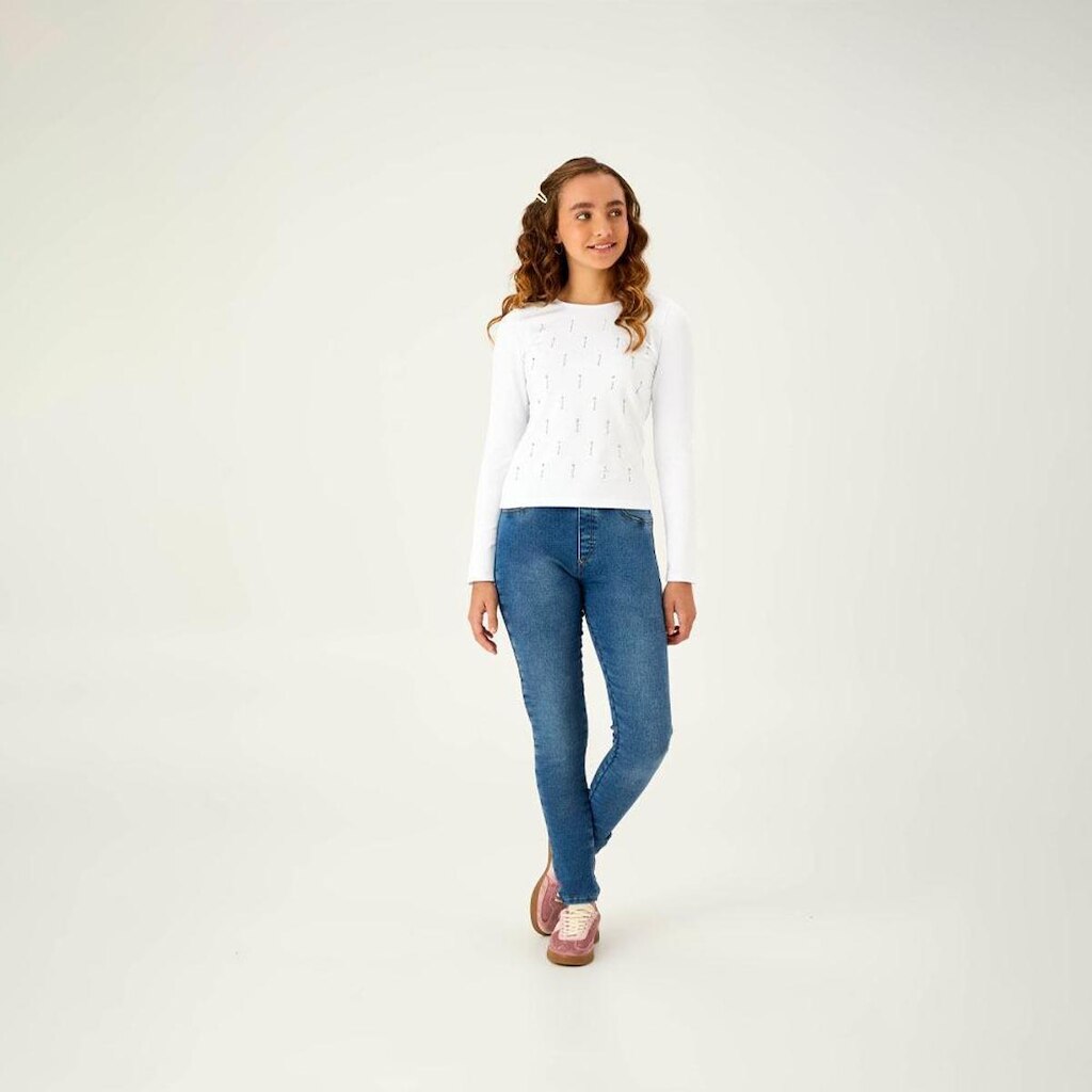 Blusa Branco Juvenil Pulla Bulla Menina - 55413-3