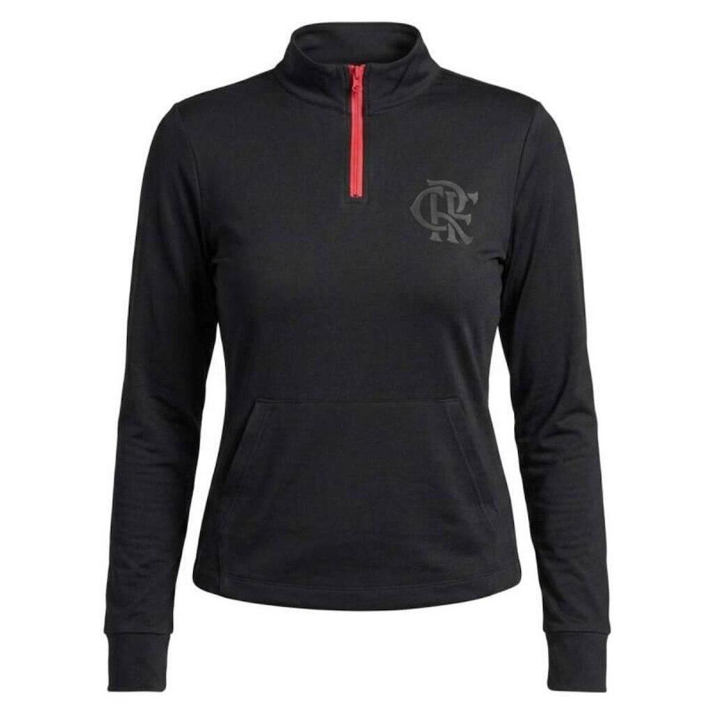 Blusa Braziline Flamengo Tato - Feminino - Preto