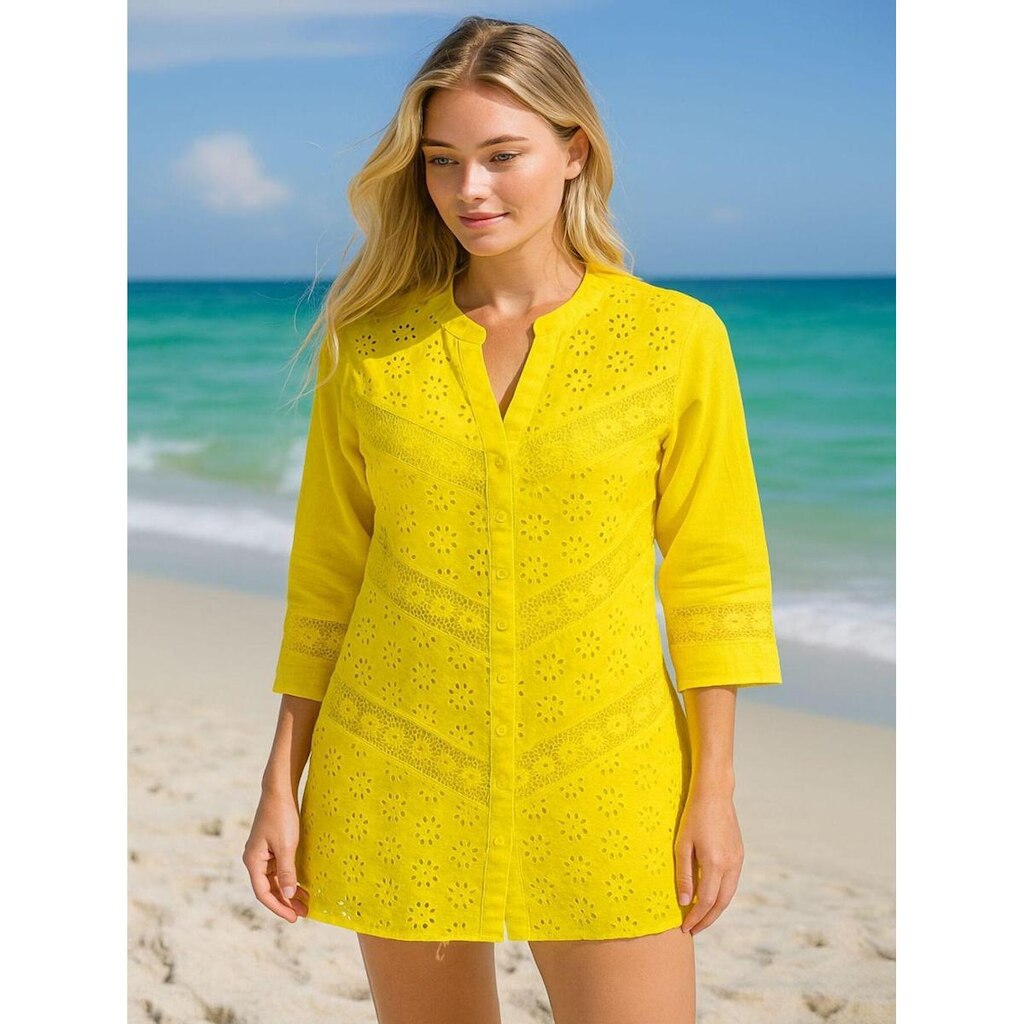 Blusa Camisa Feminina Renda Lese Guipir Indiana