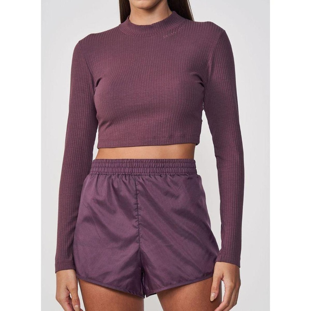 Blusa Canelada Colcci Sport Marrom Evermore