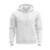 Blusa Casaco Moletom Masculino Canguru Casual Capuz - Branco