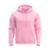 Blusa Casaco Moletom Masculino Canguru Casual Capuz - Rosa