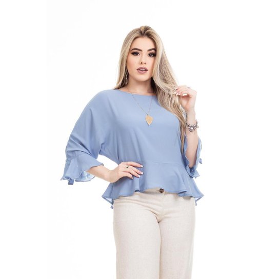 Blusa Clara Arruda Laço Feminina