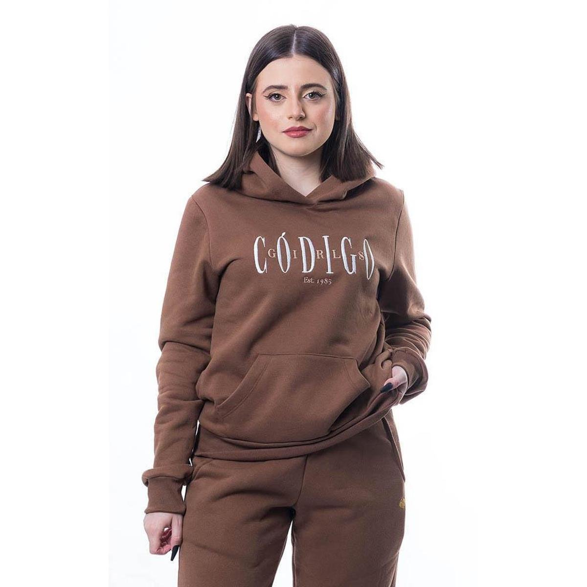 Blusa Código Girls Moletom Fechado Com Capuz Feminina Zattini