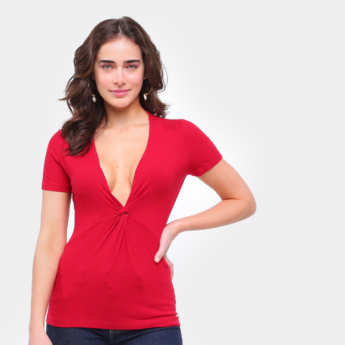 blusa basica colcci