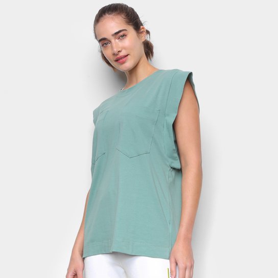 Blusa Colcci Lisa C/ Bolso Feminina - Verde