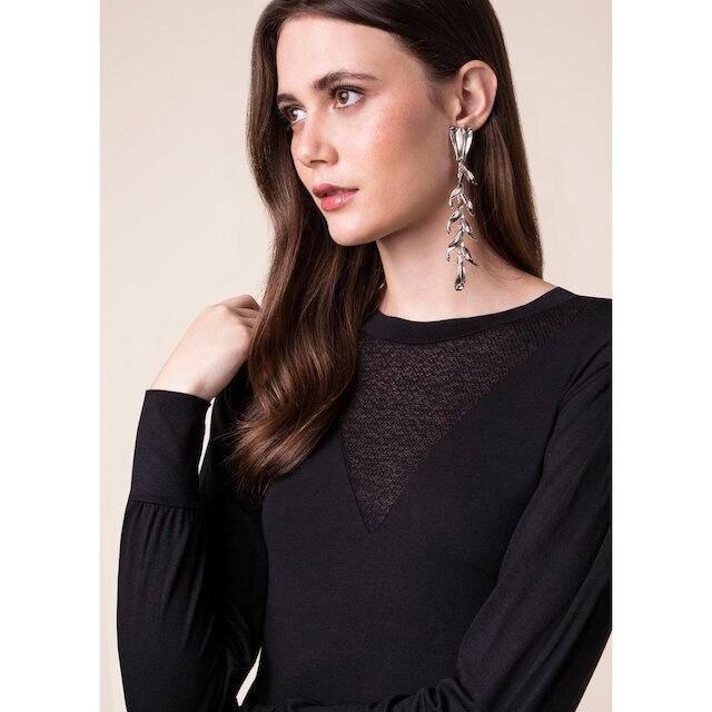 Blusa Creponada Preto G