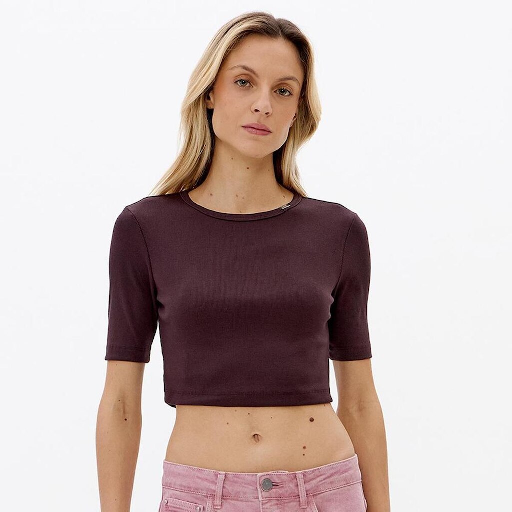 Blusa Cropped Easy Lança Perfume Canela Feminino