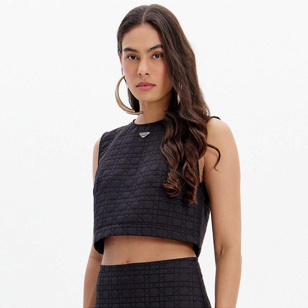 Blusa Cropped Lança Perfume Feminino