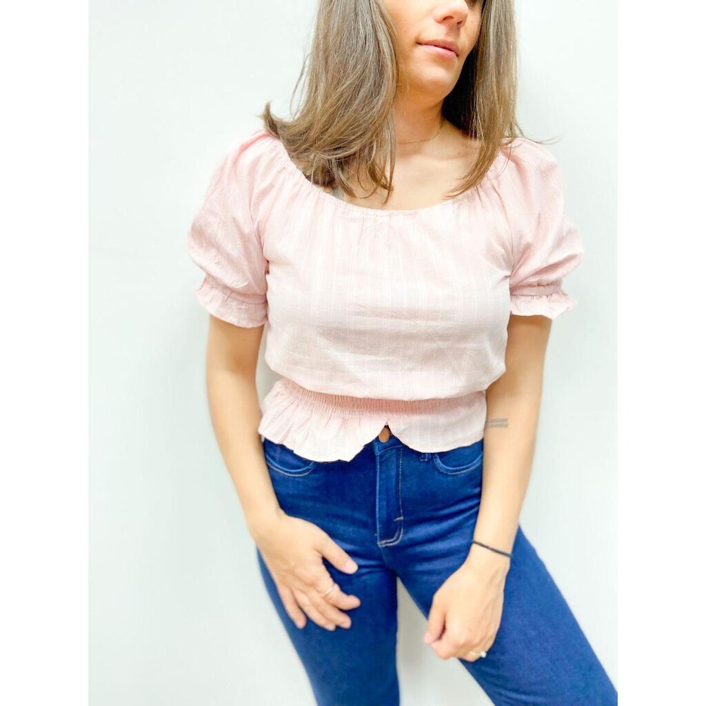 Blusa cropped