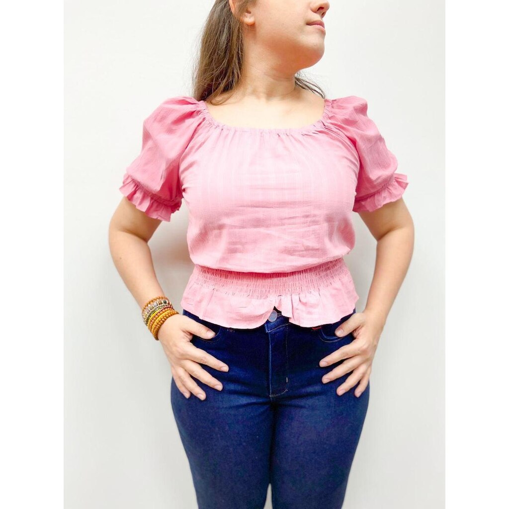 Blusa cropped