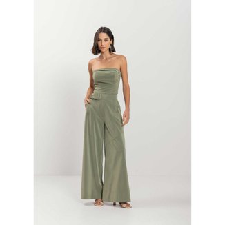 Blusa Curta Com Detalhe Sobreposto No Decote
