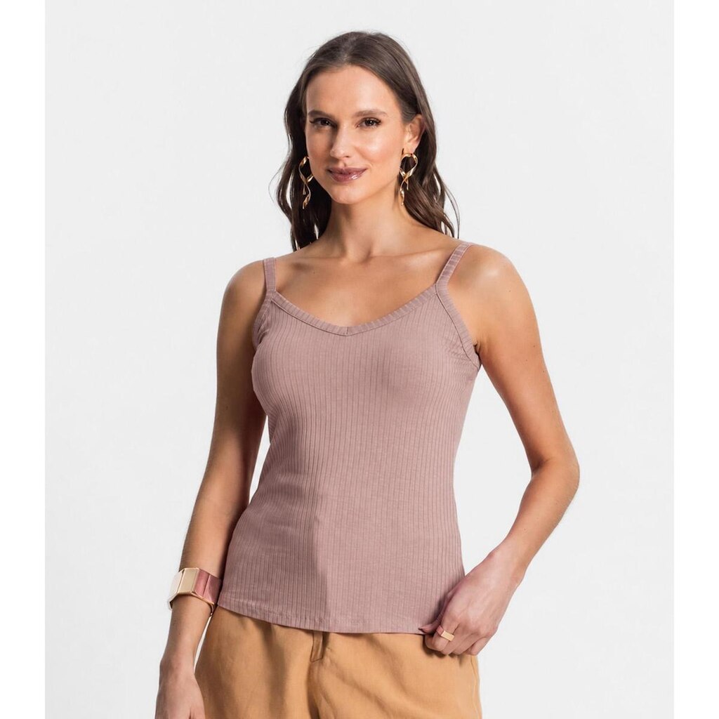 Blusa de Alça Feminina Select Rosa