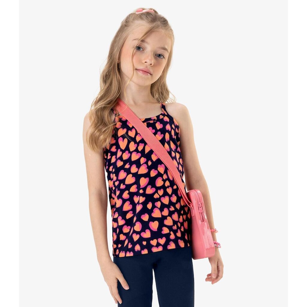 Blusa De Alça Infantil Rovi Kids Azul
