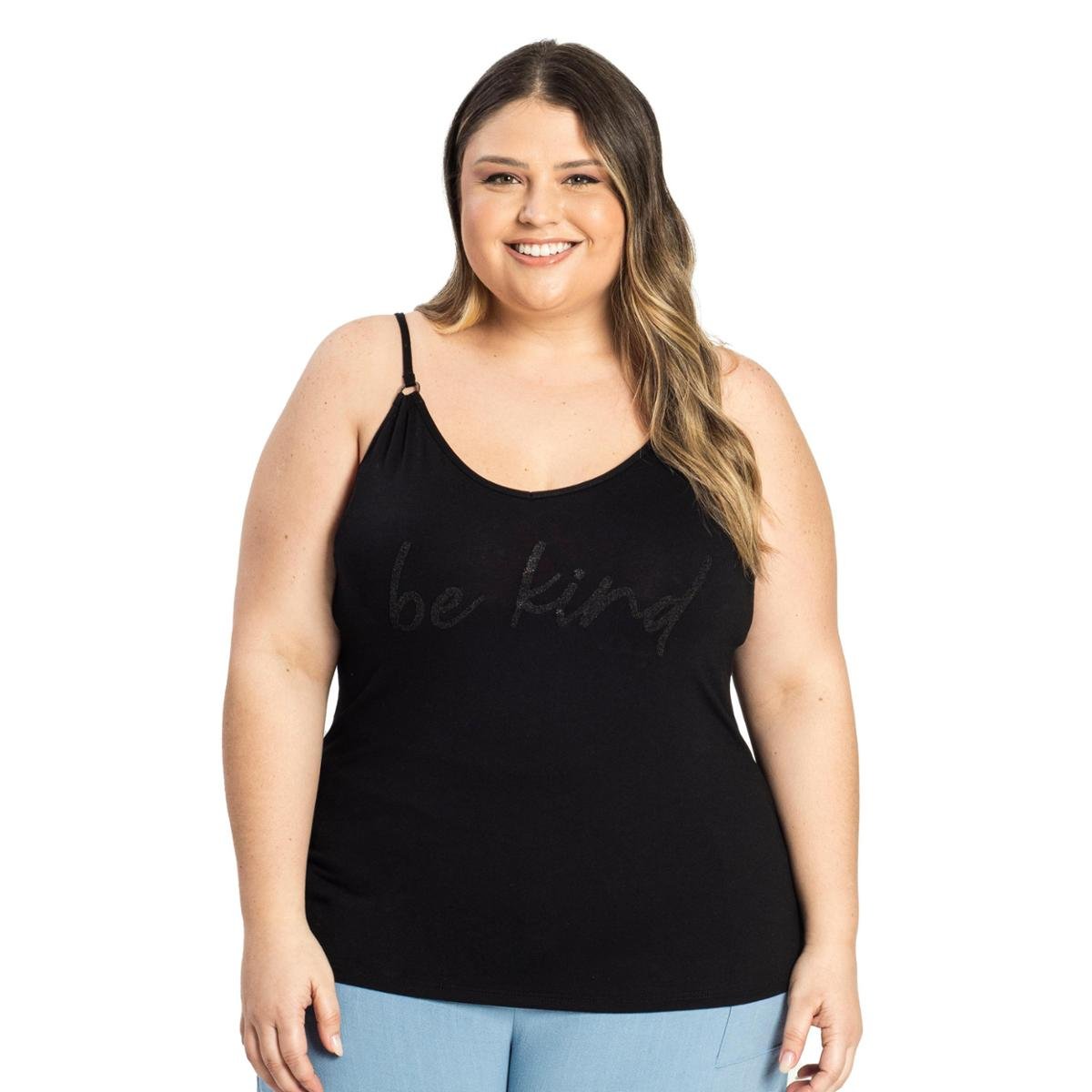 blusa alcinha plus size
