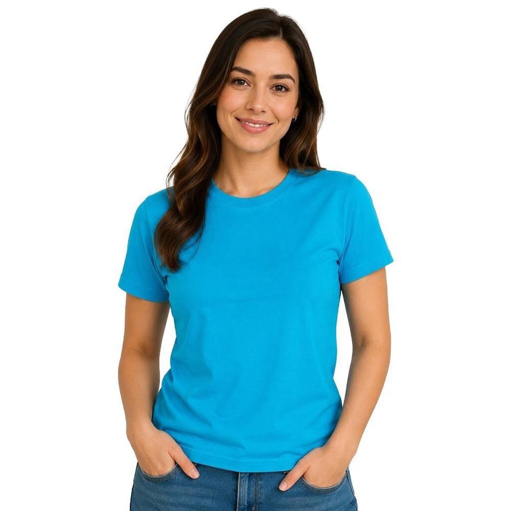 Blusa de Algodão Feminina Camisa Basica Academia Confortavel