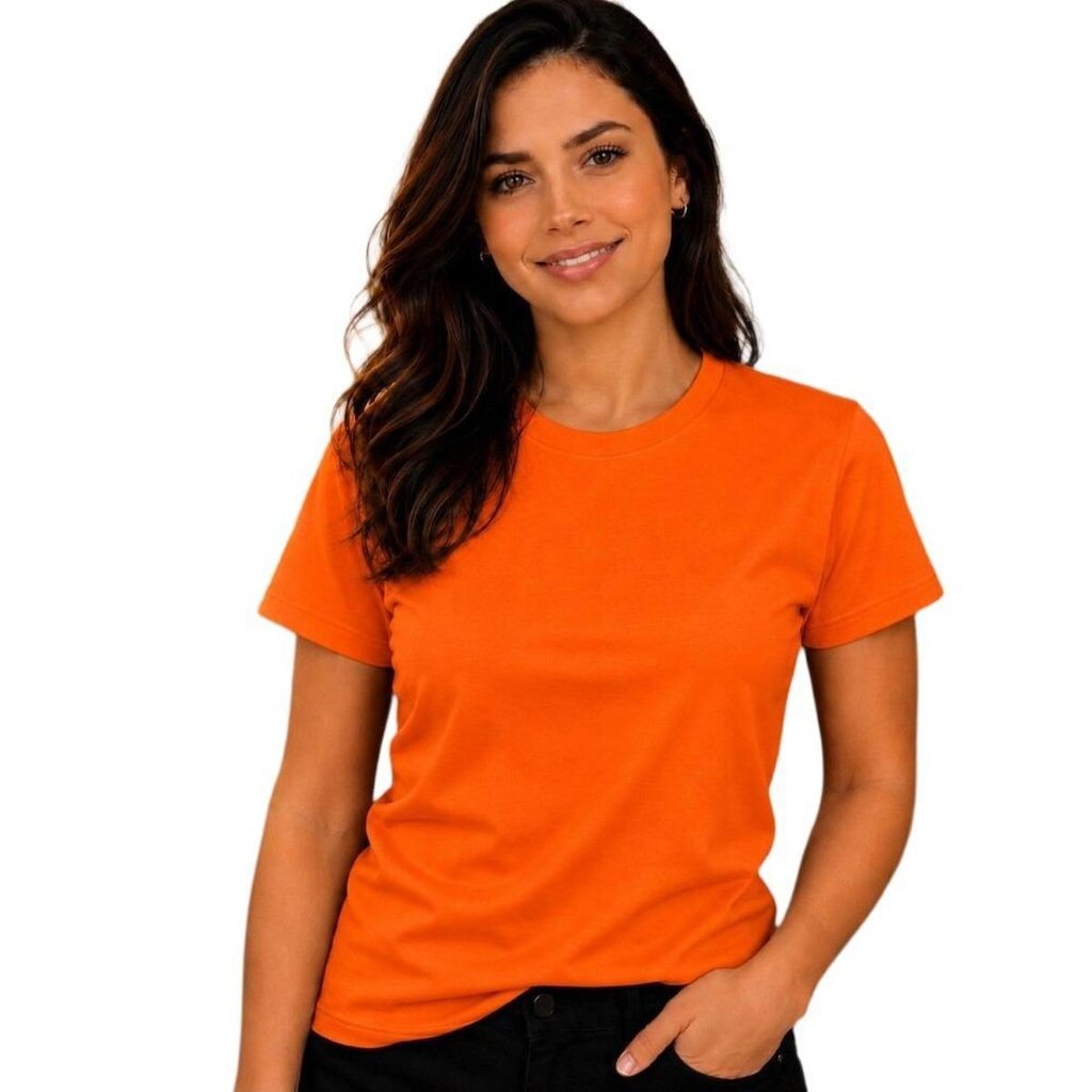 Blusa de Algodão Feminina Camisa Basica Academia Confortavel