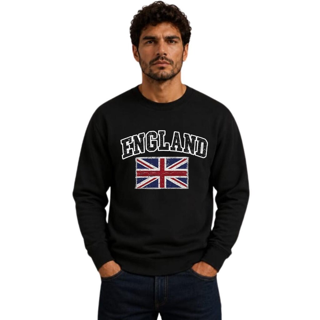 Blusa De Frio Careca Masculino England Inglaterra Moderno Estiloso