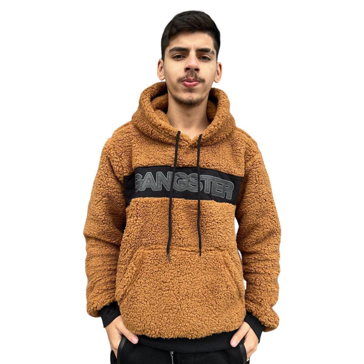 HOT Frio Masculina Blusa De Frio Peluciada Blusa De Frio Casaco
