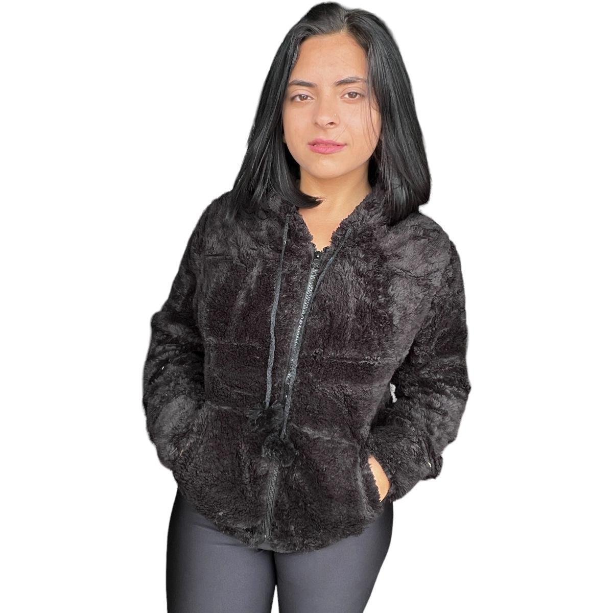 Blusa De Frio Feminina Casaco Pelinho Felpudo Peluciada Zattini