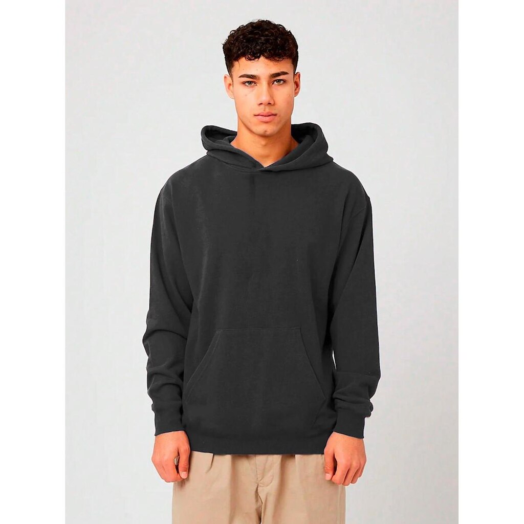 Blusa de Frio Moletom Canguru Masculina com Capuz Slim Fitness