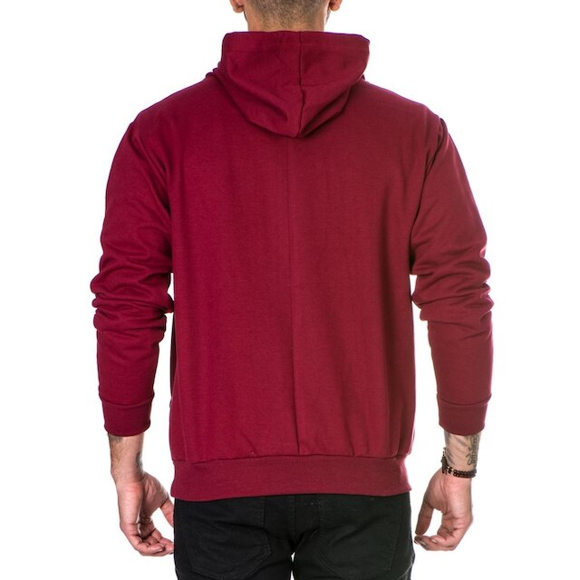 Blusa de Frio Moletom Fechado Com Bolso e Capuz Flanelado Casual