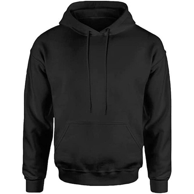 Blusa De Frio Moletom Liso Adulto Flanelado Algodão Macio Felpado