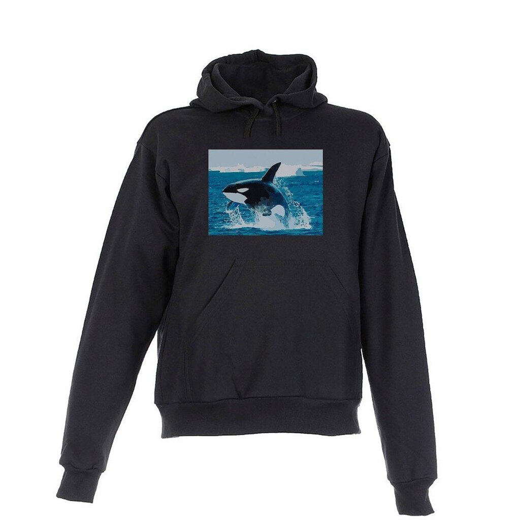 Blusa De Frio Moletom Orca Adulta