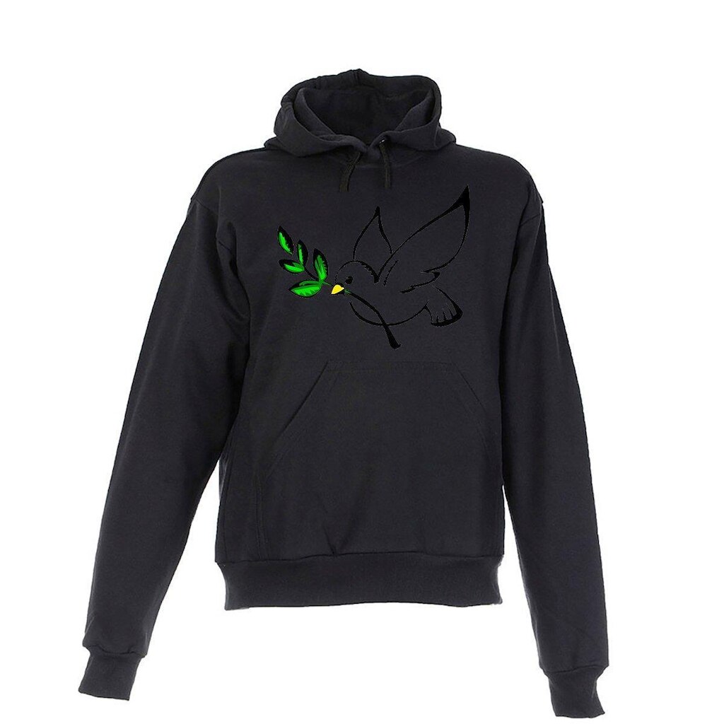 Blusa De Frio Moletom Pomba Adulta