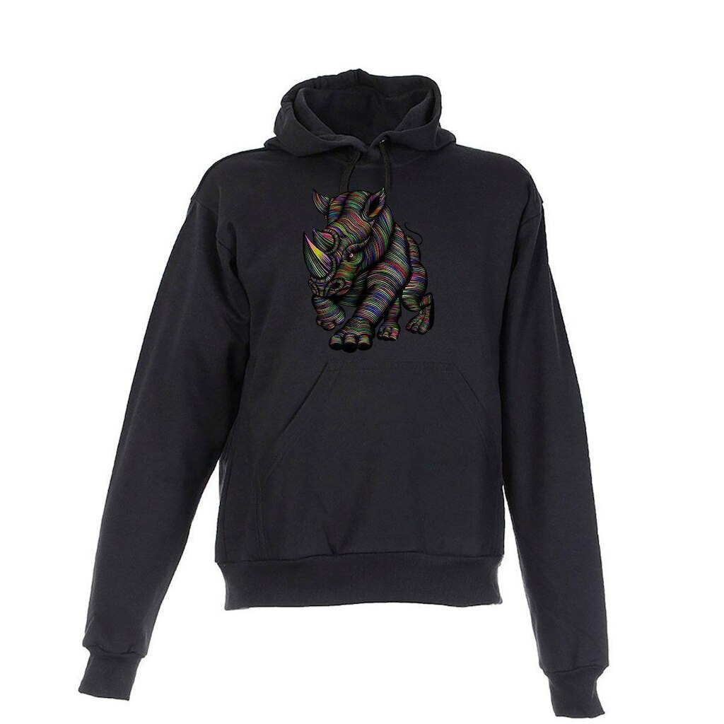 Blusa De Frio Moletom Rinoceronte Adulta
