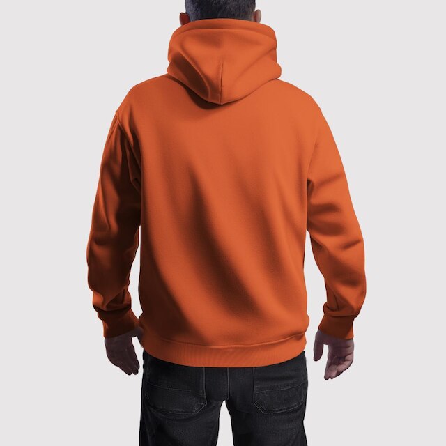 Blusa De Moletom Canguru Casaco Fechado Moleton Liso Sem Estampa Use Miron